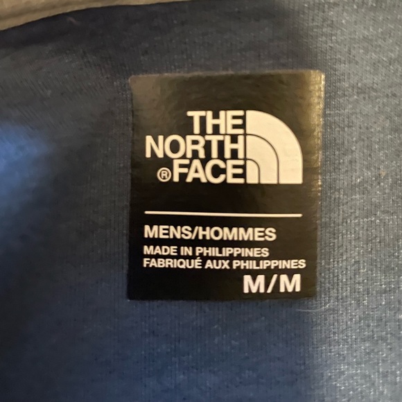 The North Face Blue and Grey Hoodie - Picture 4 of 6